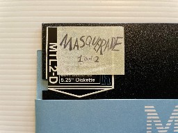 Masquerade (two sides)